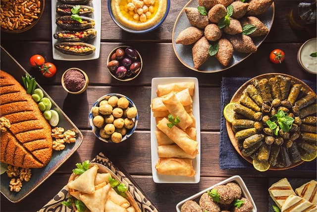 Mezze - Asmahan Restaurant Dubai